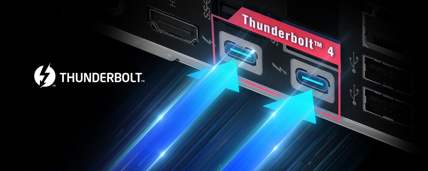 Thunderbolt™ 4/USB4 Type-C